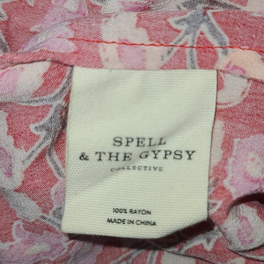 New spell x revolve delirium jumpsuit red coral S - Picture 12 of 14
